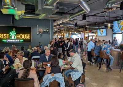 Grist House Command inside bar and dining area